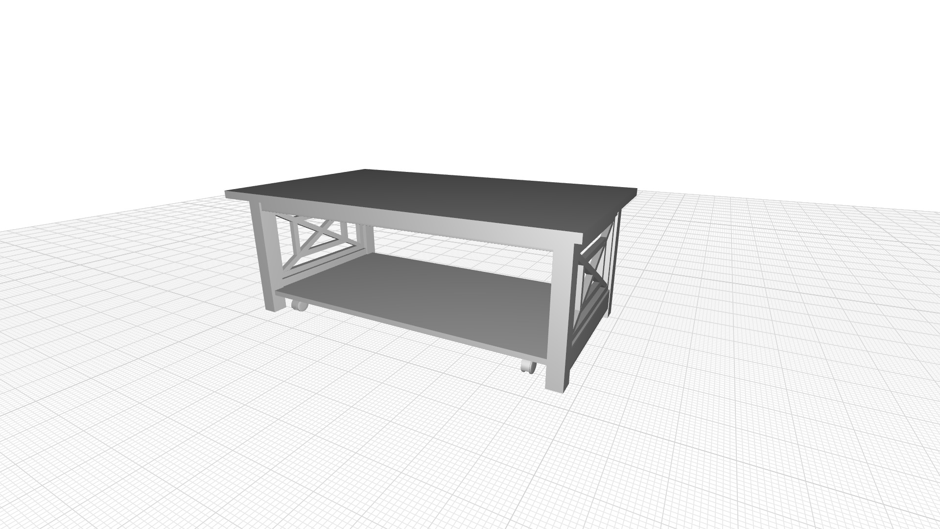 Upton Cheyney Coffee Designer Table 3D model_6