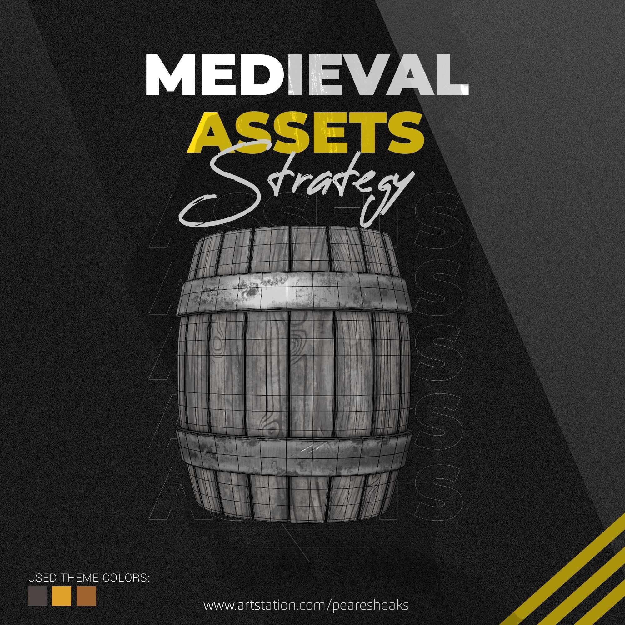 PBR Barrel - Medieval Assets - Textures V1-V2 Texture_2