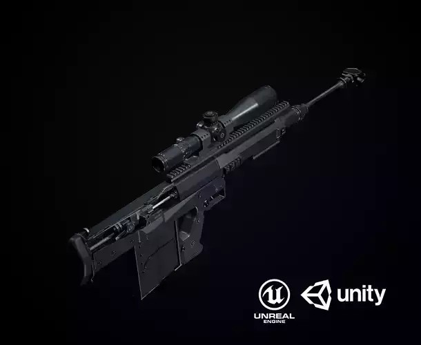 GM6 Lynx PBR Low-poly 3D model