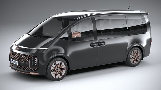 Hyundai Staria Premium 2022 3D model