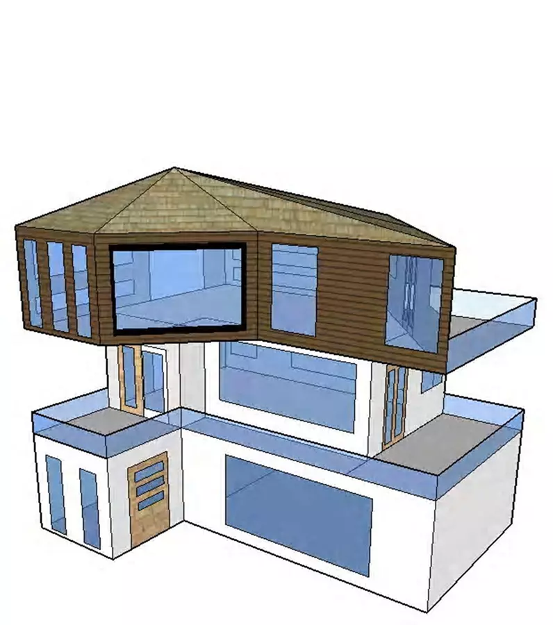 Big villa 3D model_0