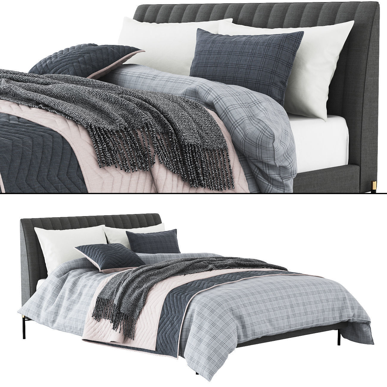 MADE Dawson Bed 3D model