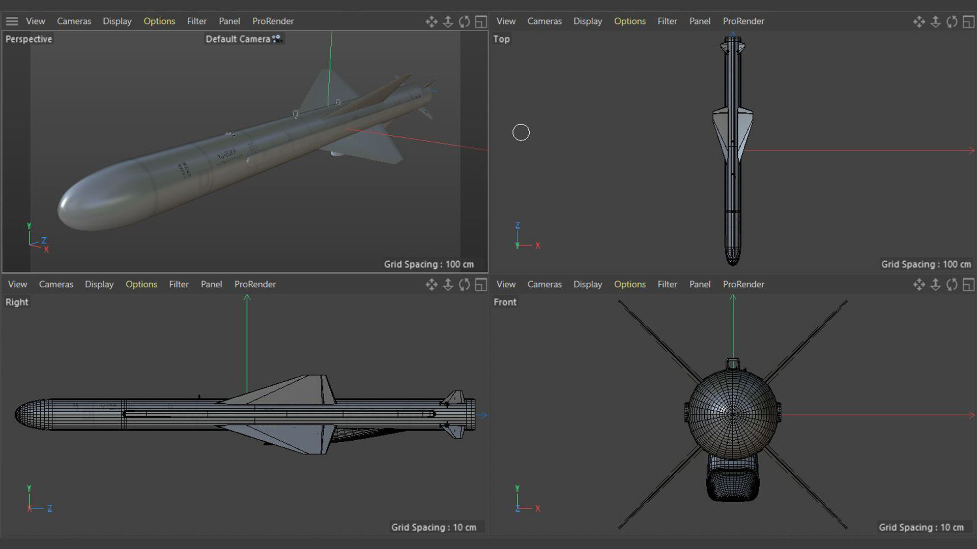 C-802AK - YJ-83 Chinese Anti-Ship Cruise Missile 3D model_15