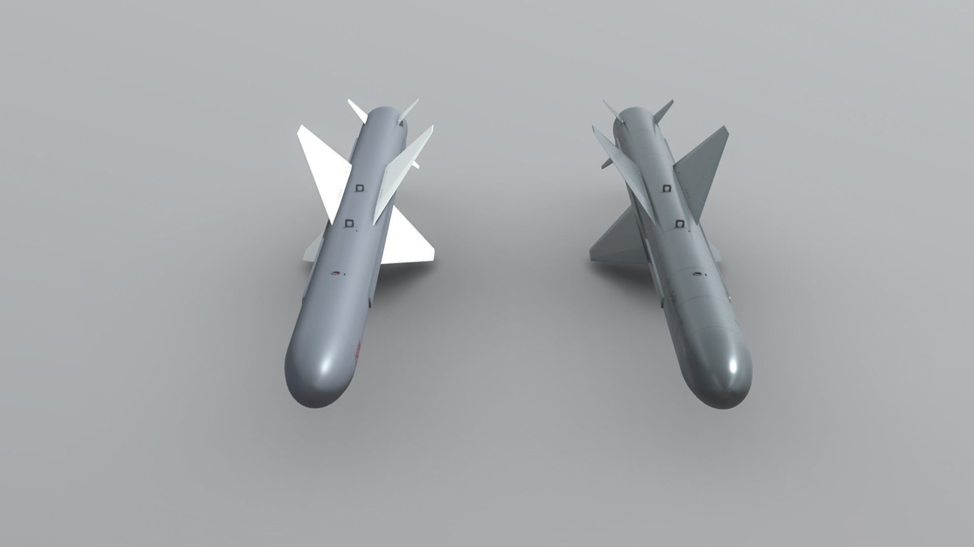 C-802AK - YJ-83 Chinese Anti-Ship Cruise Missile 3D model_2