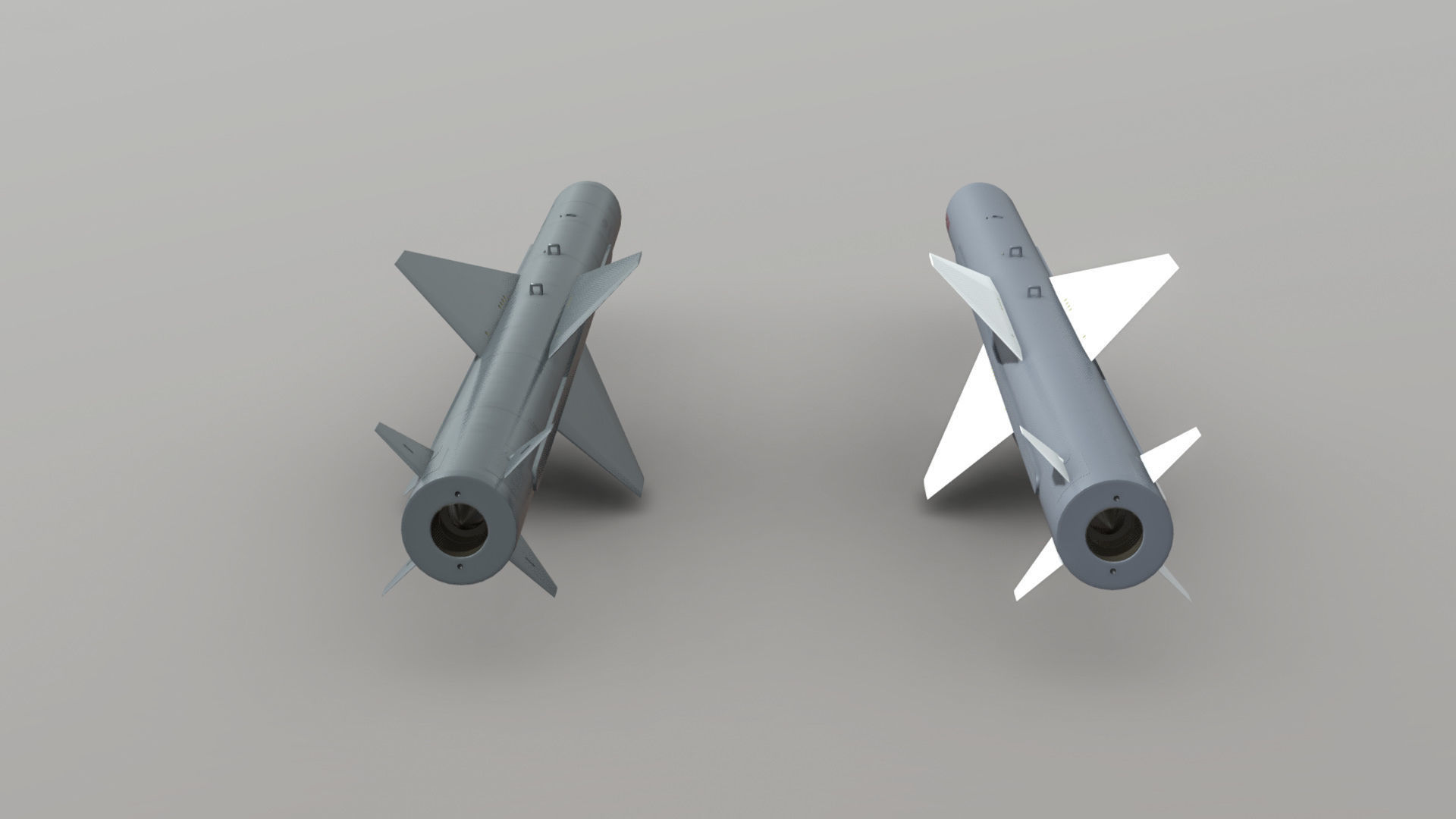 C-802AK - YJ-83 Chinese Anti-Ship Cruise Missile 3D model_3