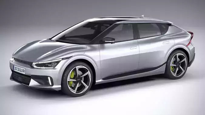 Kia EV6 GT 2022 3D model