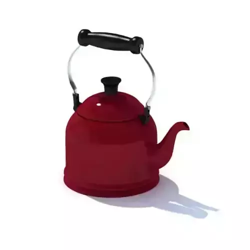 Red Retro Kettle