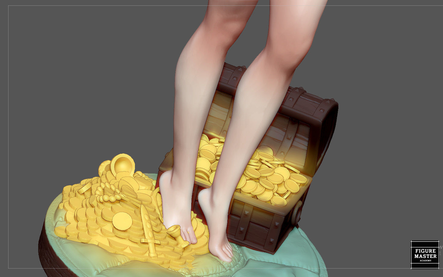 NAMI STATUE ONE PIECE ANIME GIRL CHARACTER 3D print model 3D print model_17