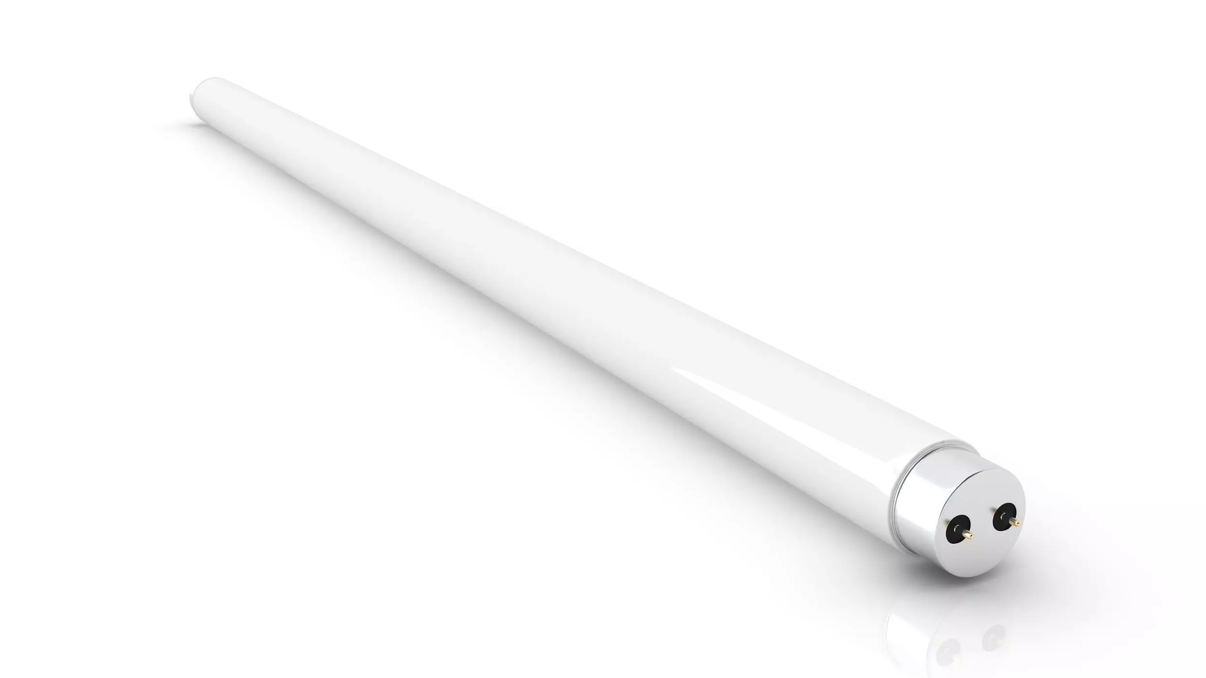 Fluorescent Fixture tube 3D model