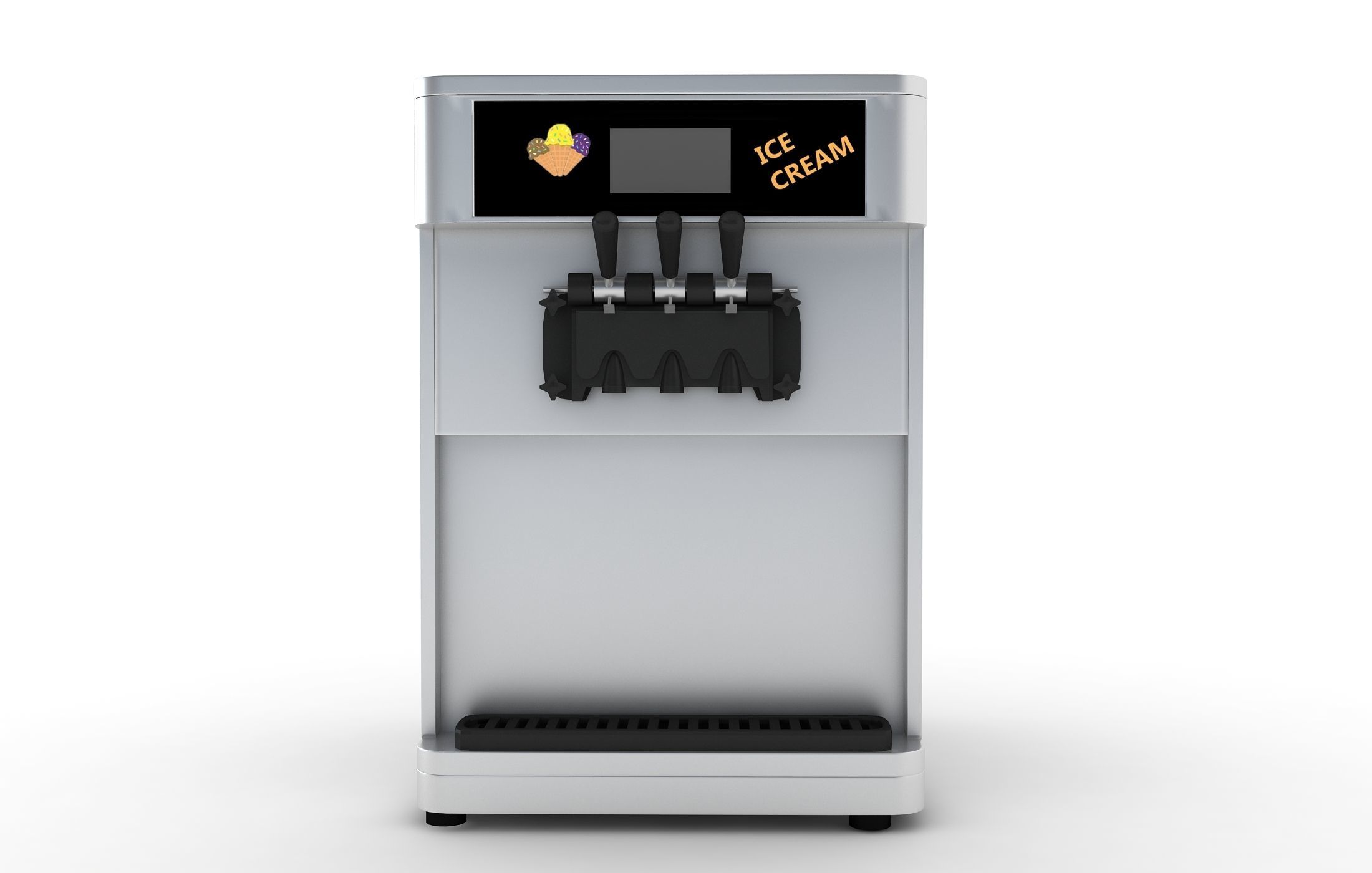 Ice Cream Dispenser 3D model CGTrader