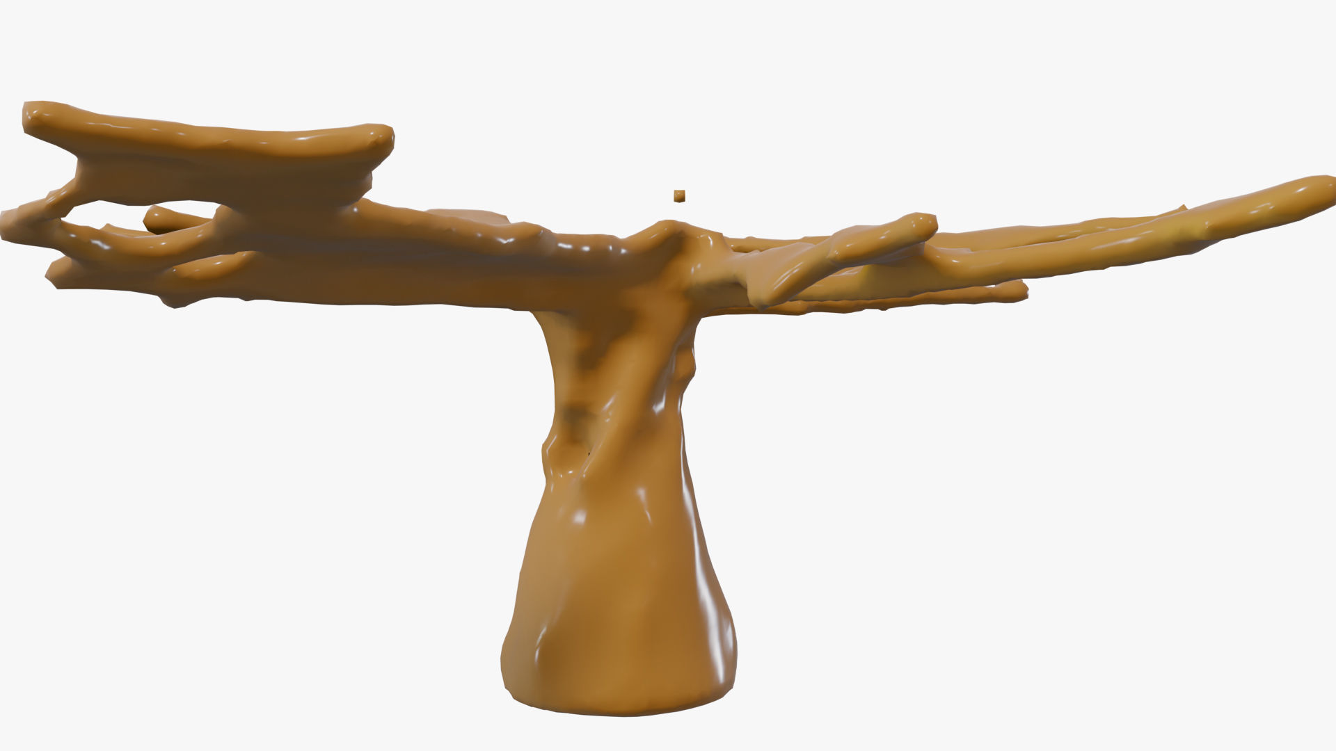 Splash liquid splashing onto background Free 3D model_32