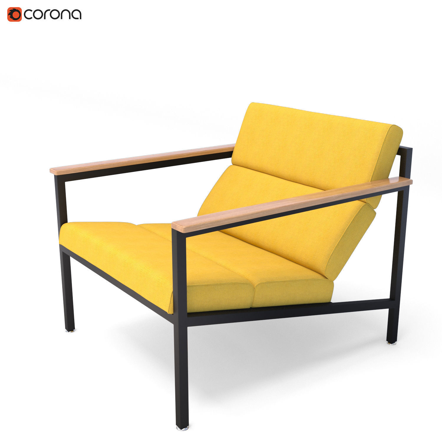 Halifax chair 3D model_4