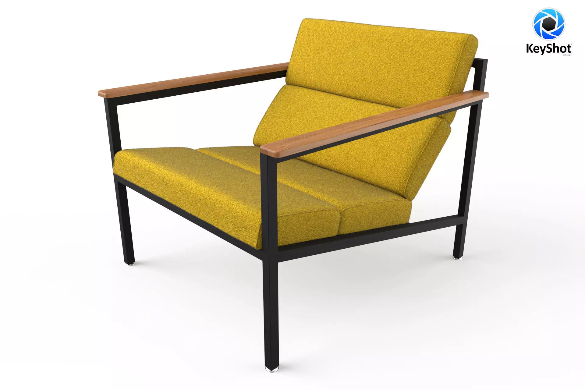 Halifax chair 3D model_0