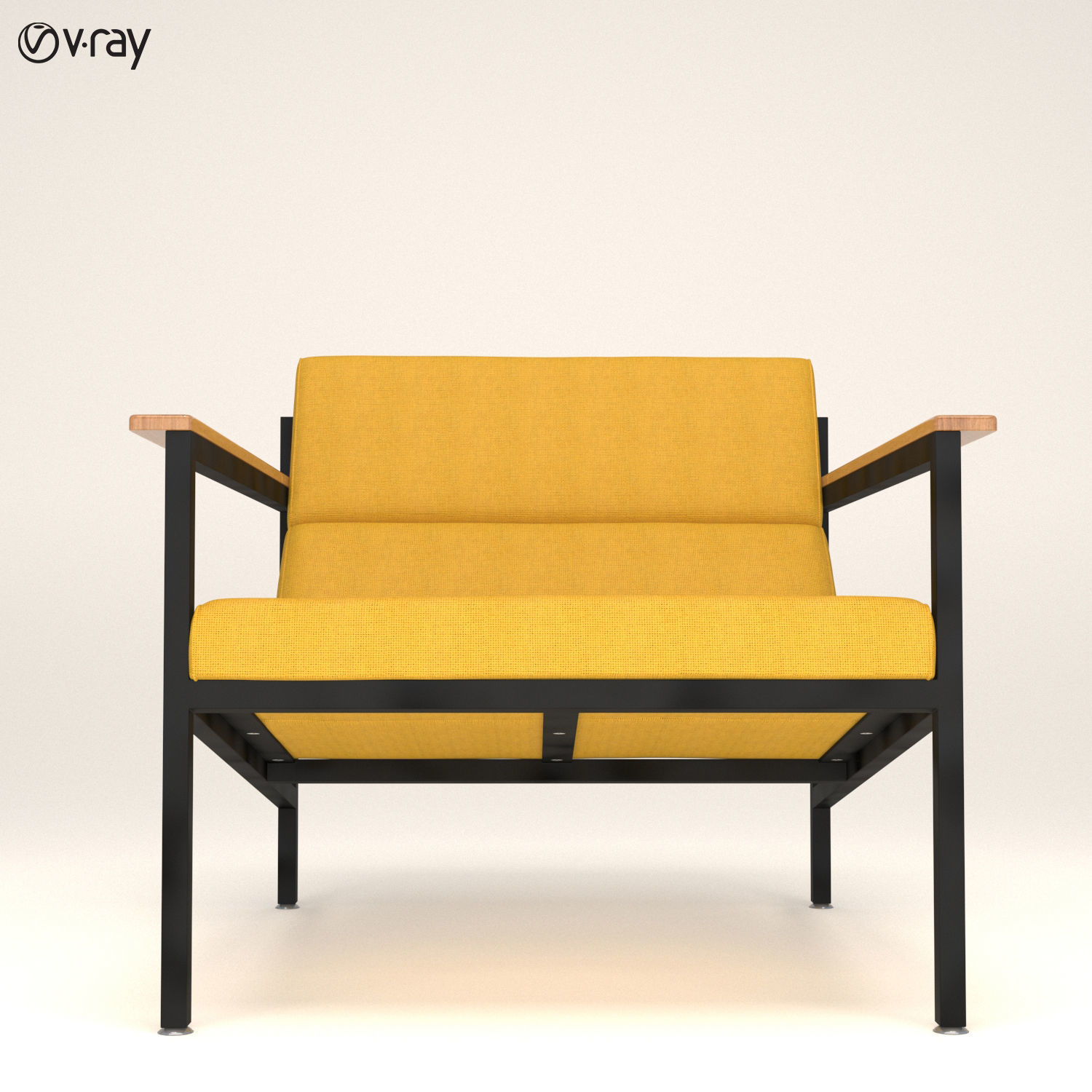 Halifax chair 3D model_8