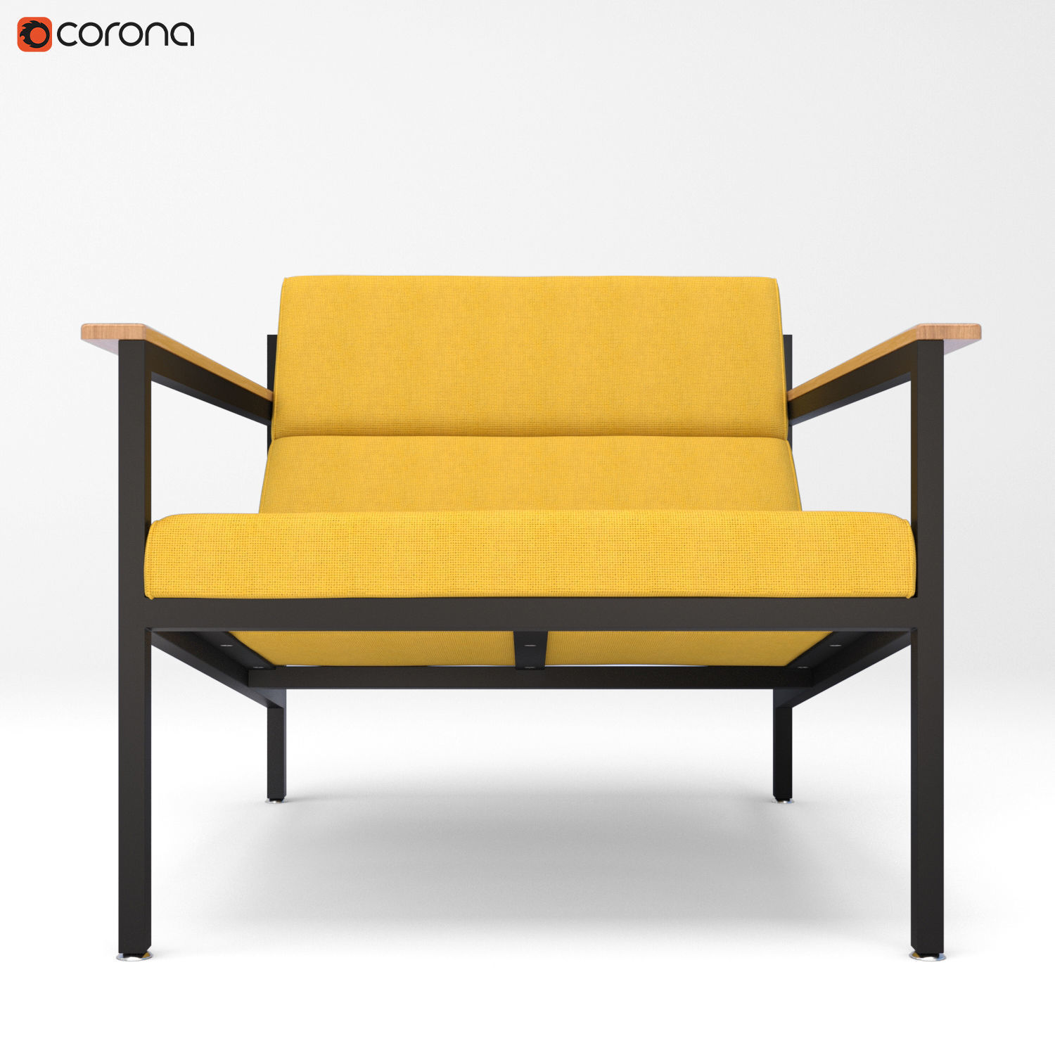 Halifax chair 3D model_3