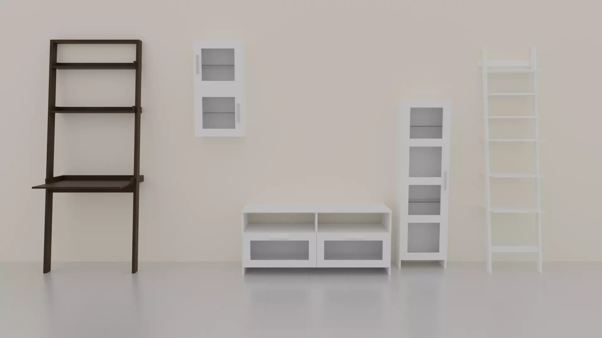 living room furniture Free 3D model