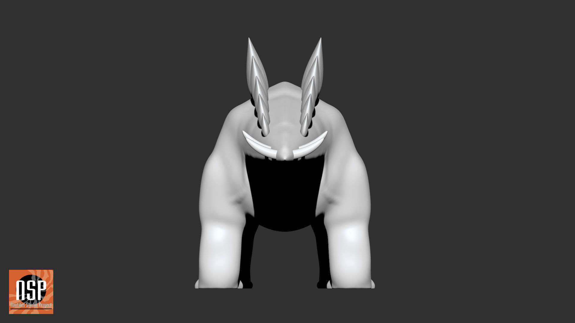 Stegosaurus Cartoon Dinosaur 3D print model_2