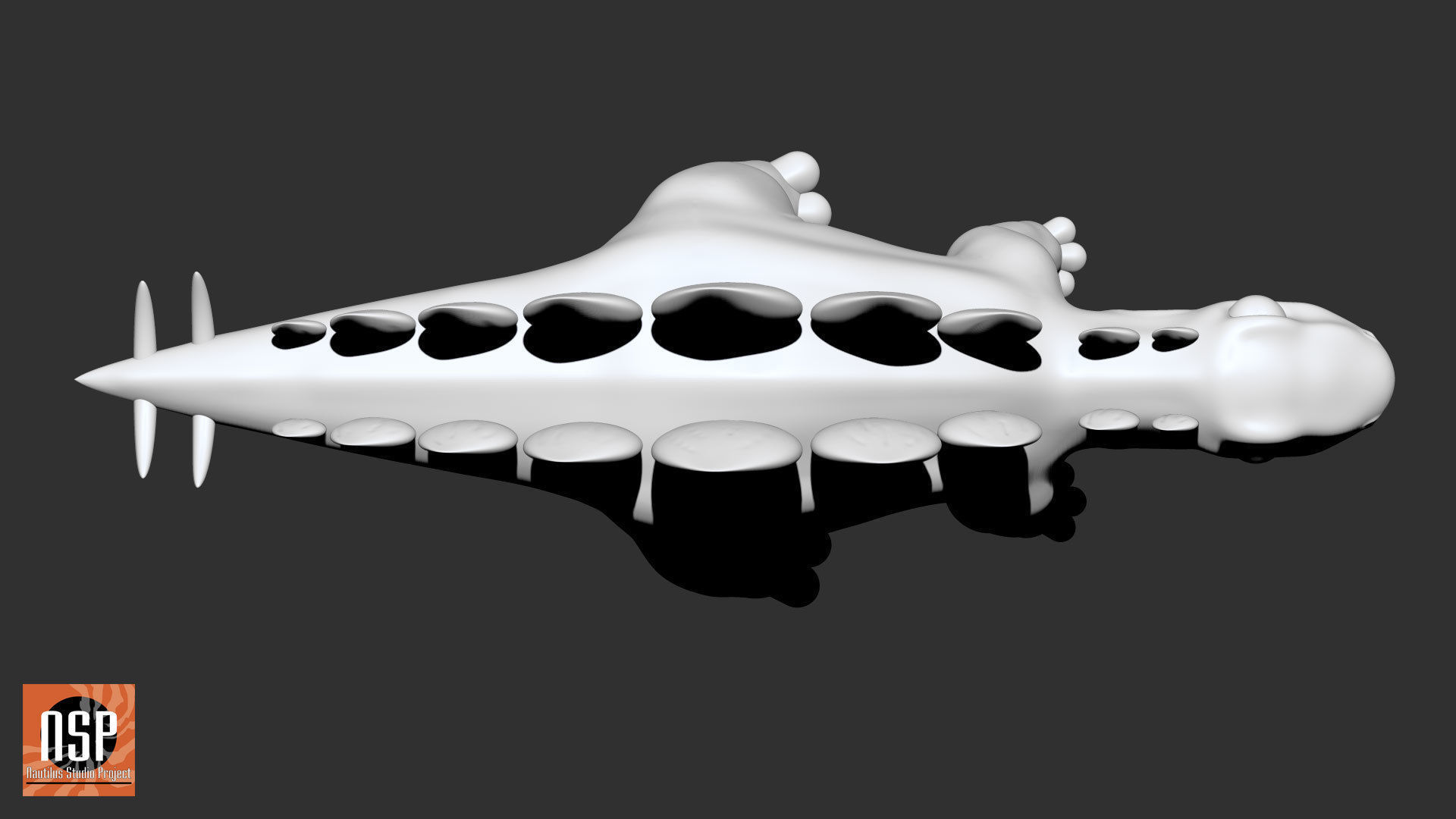 Stegosaurus Cartoon Dinosaur 3D print model_6