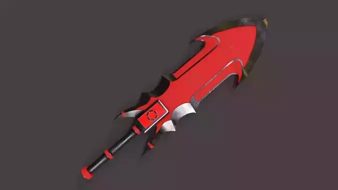 Sci-Fi Sword V4 Low-poly 3D model