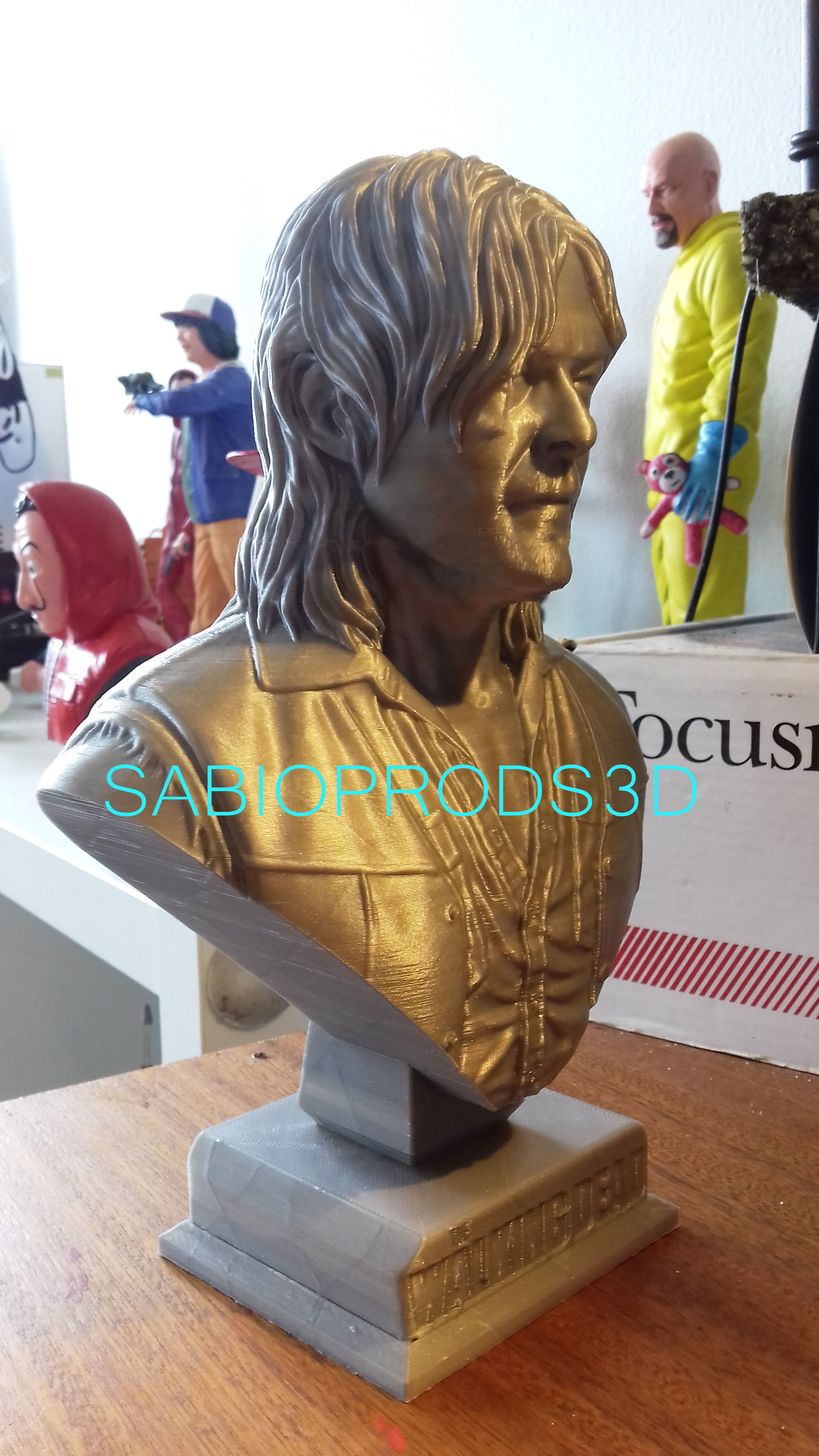 DARYL DIXON WALKING DEATH SABIOPRODS 3D PRINT MODEL 3D print model_11