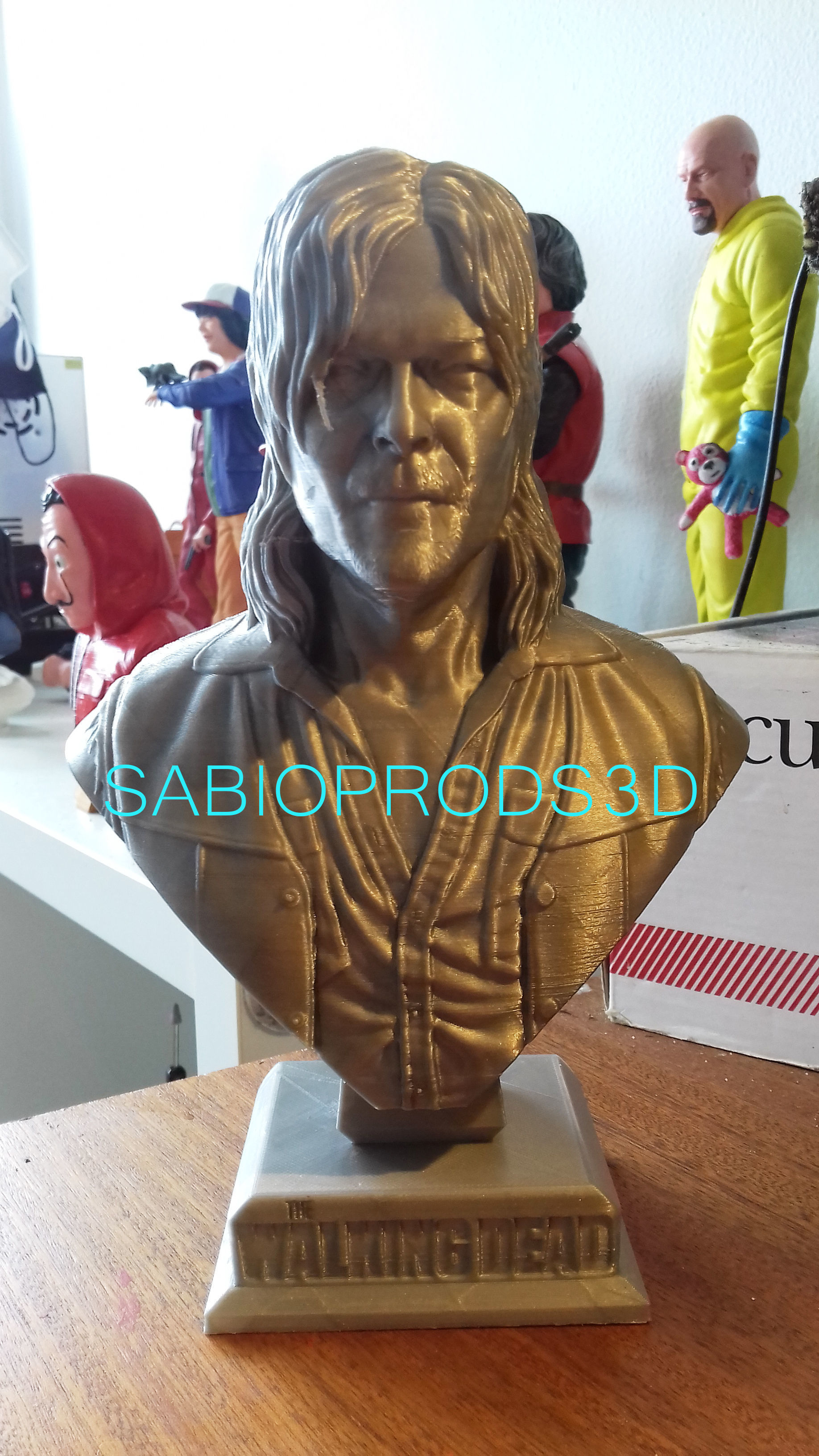 DARYL DIXON WALKING DEATH SABIOPRODS 3D PRINT MODEL 3D print model_12