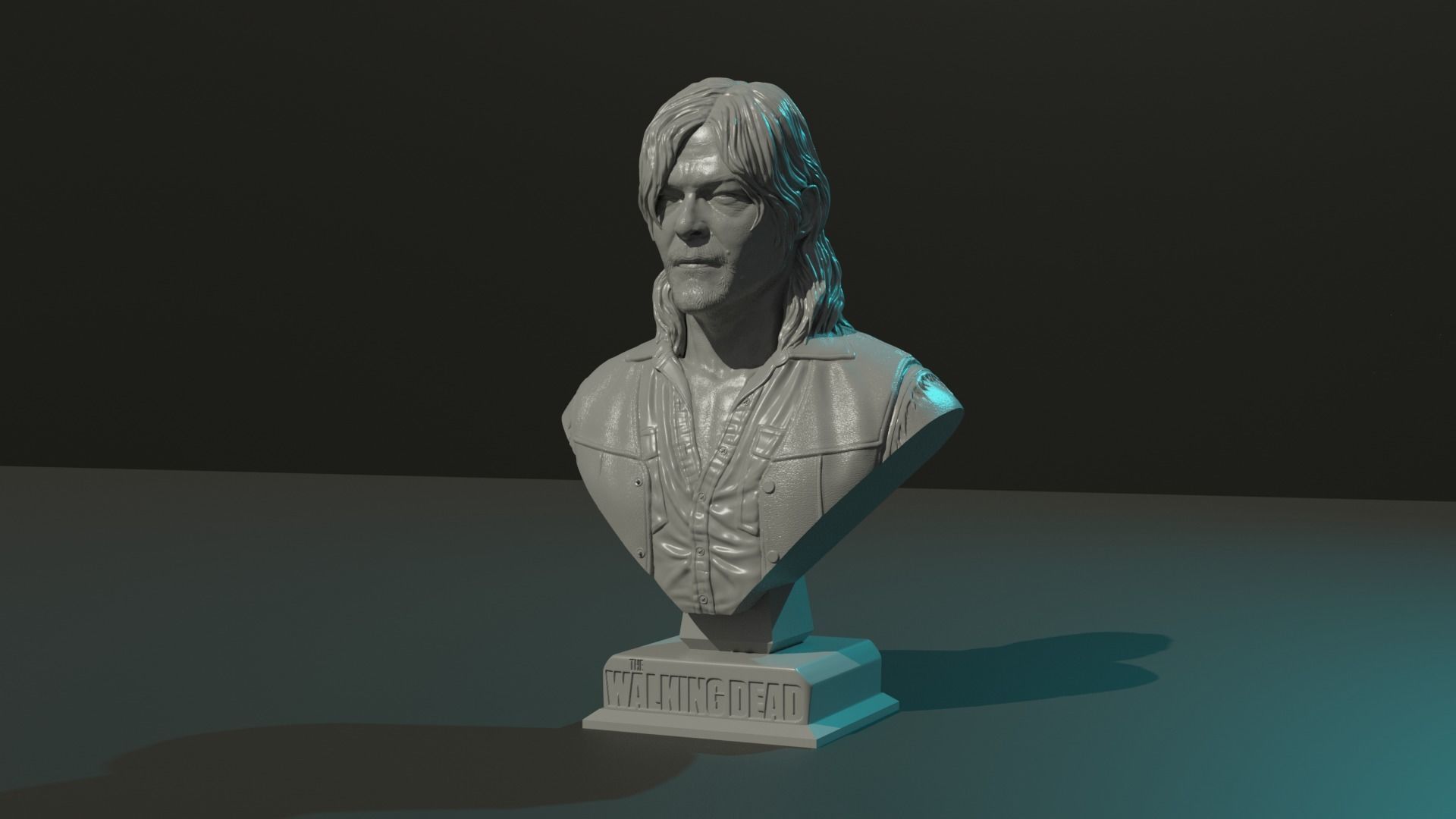 DARYL DIXON WALKING DEATH SABIOPRODS 3D PRINT MODEL 3D print model_8