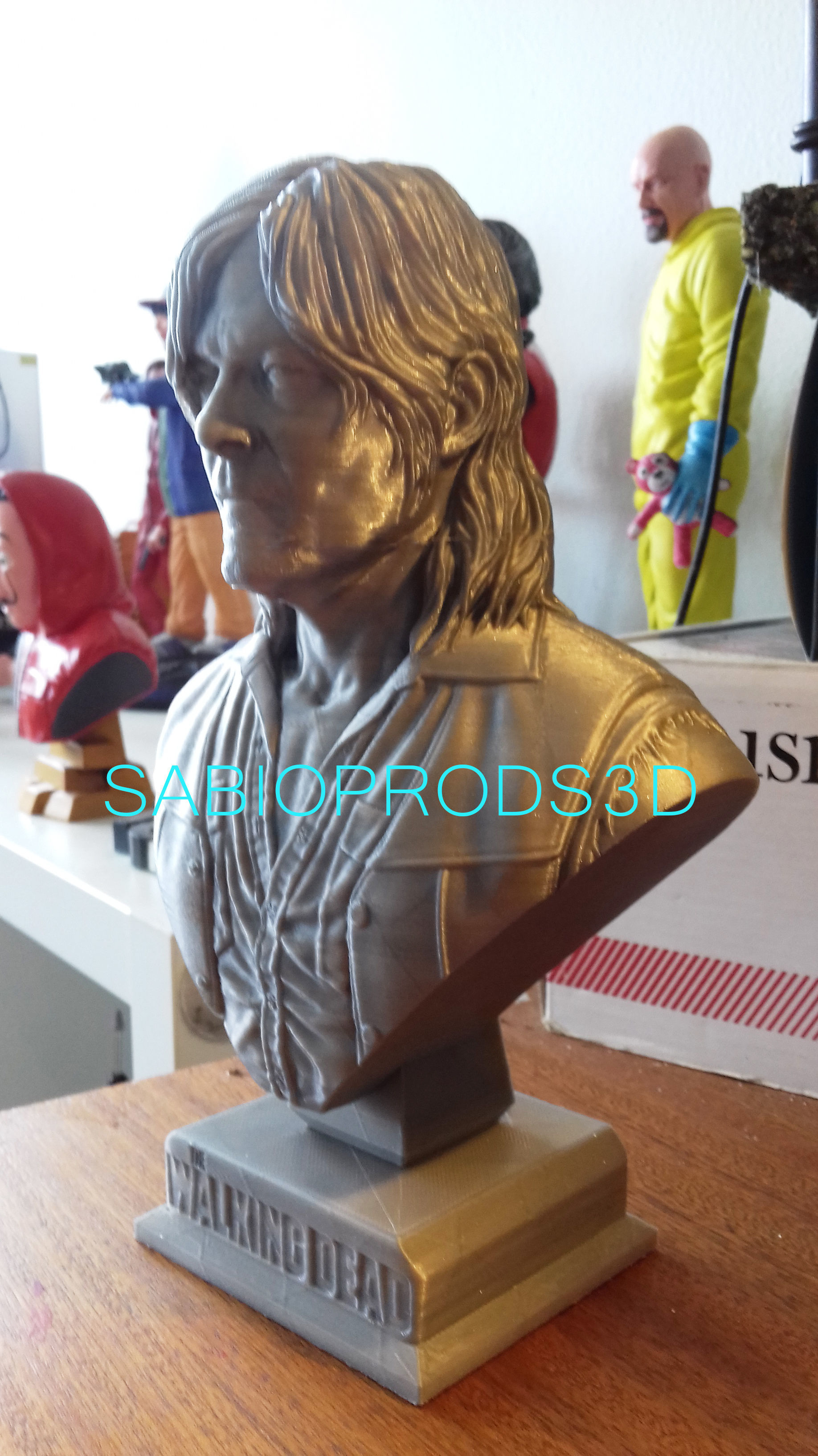 DARYL DIXON WALKING DEATH SABIOPRODS 3D PRINT MODEL 3D print model_13