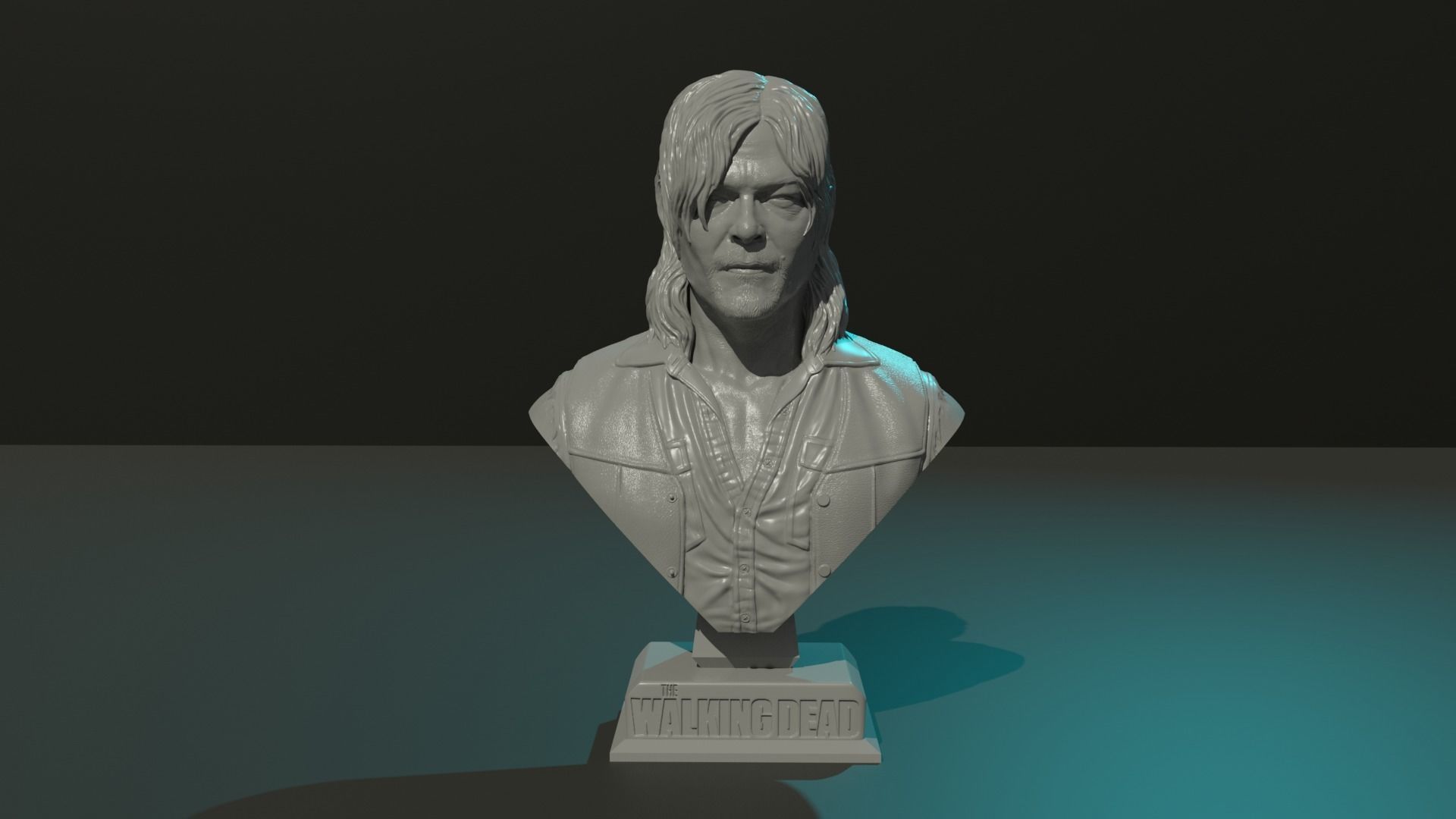 DARYL DIXON WALKING DEATH SABIOPRODS 3D PRINT MODEL 3D print model_9