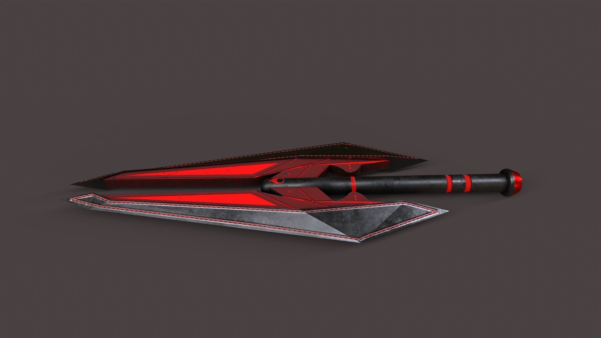 Sci-Fi Sword Pack 3D Model Collection_21