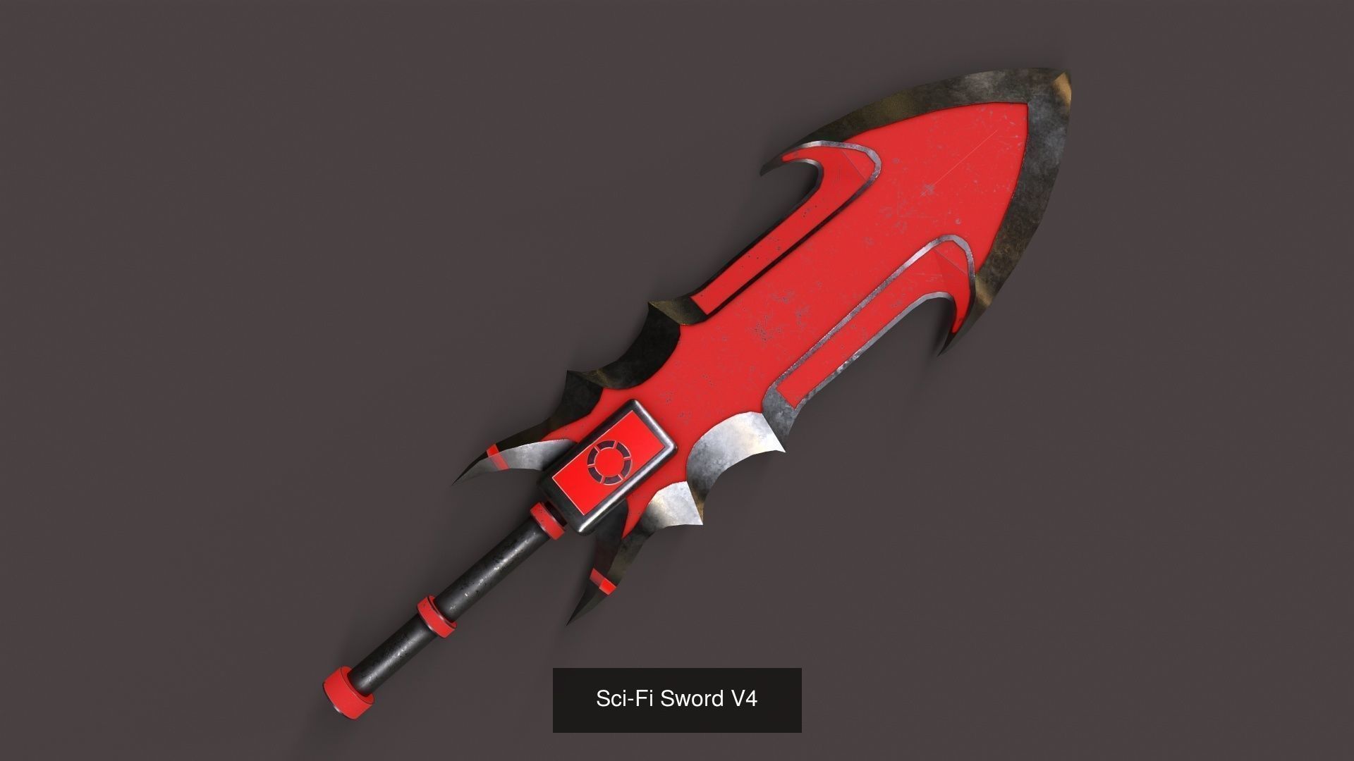 Sci-Fi Sword Pack 3D Model Collection_8