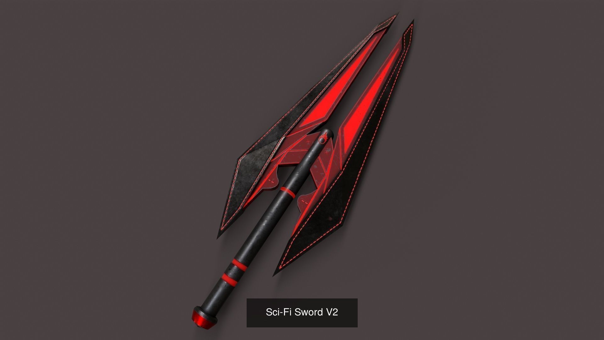 Sci-Fi Sword Pack 3D Model Collection_6