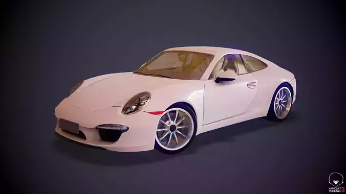 Game-ready Porsche 911 GT