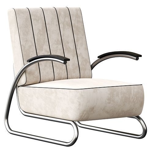 Lounge chair in Streamline 3D model