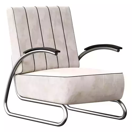 Lounge chair in Streamline