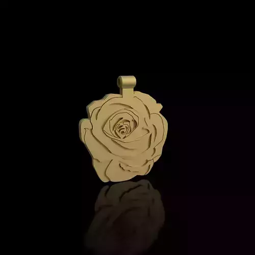 Rose Pendant printable