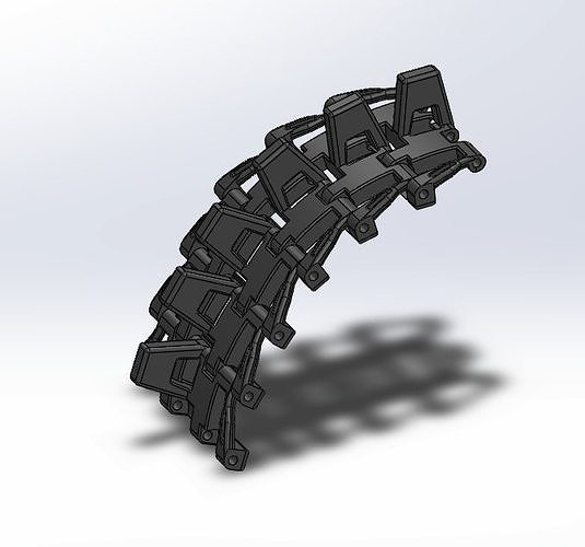 Panzer III IV track link type 5a 3D print model