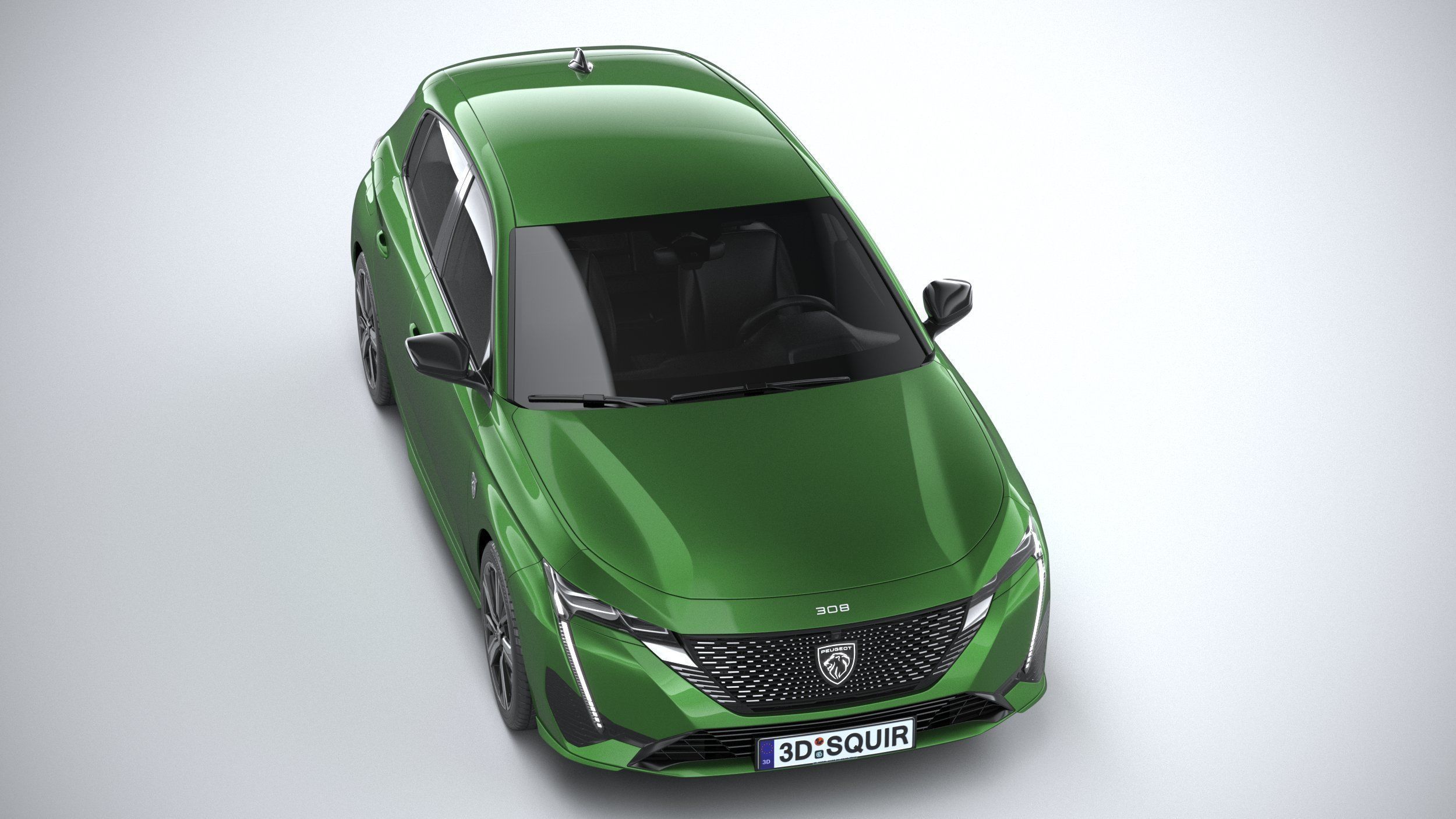 Peugeot 308 2022 3D model_12
