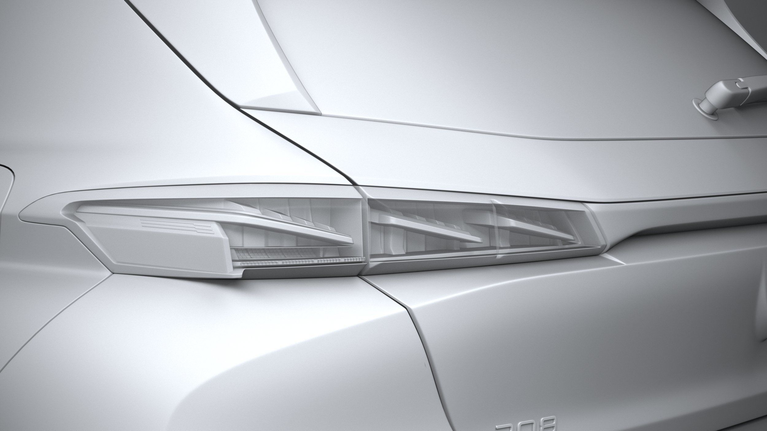 Peugeot 308 2022 3D model_24