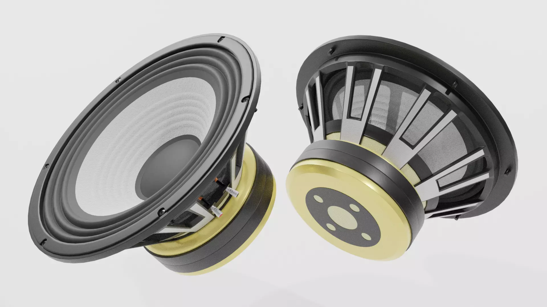 Speaker Woofer JBL - Blender 3d 3D model