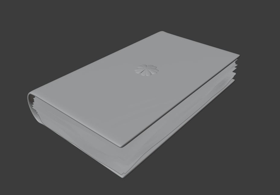 Quite Realistic Black Clover Five Leaf Clover Grimoire 3D model_6