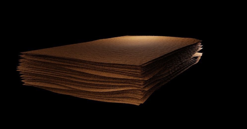 Quite Realistic Black Clover Five Leaf Clover Grimoire 3D model_3