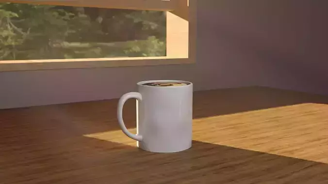 High Poly Mug