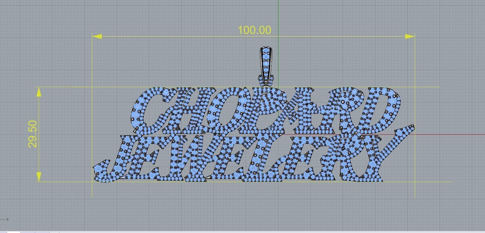 CHOPARD JEWELERY 3D print model_4