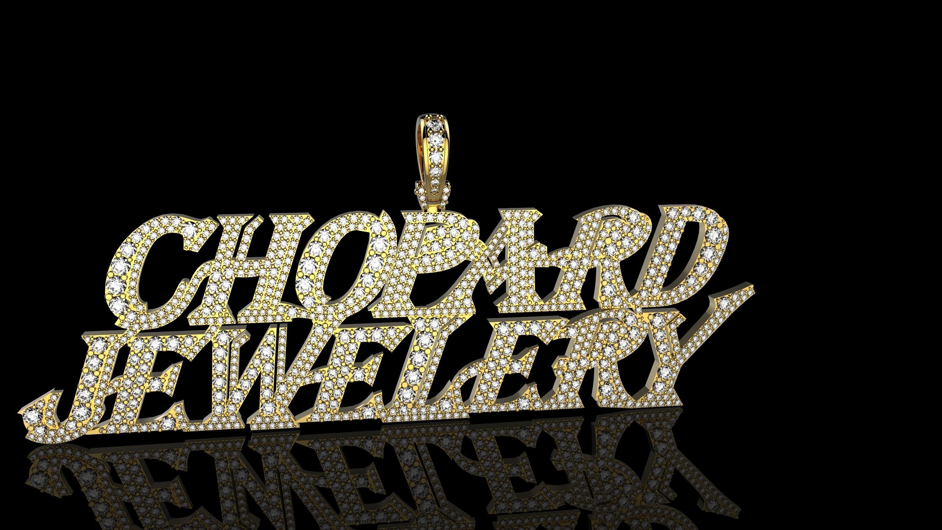 CHOPARD JEWELERY 3D print model_2