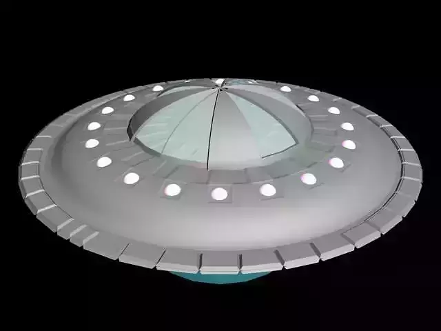 UFO non textured model