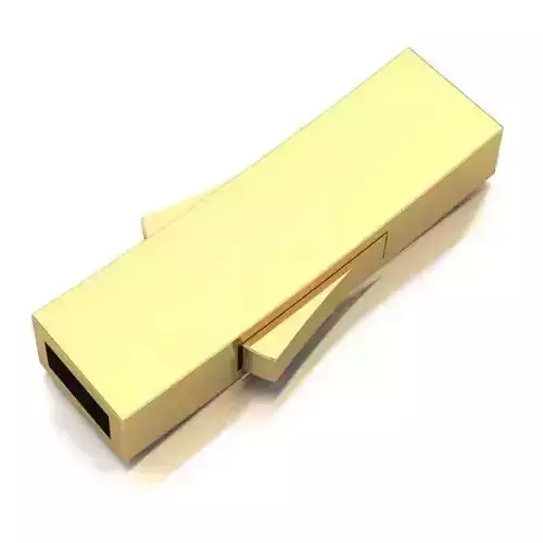 LOCK FOR LACES AND RUBBER CORD RECTANGULAR CUTS 4 mm X 2 mm