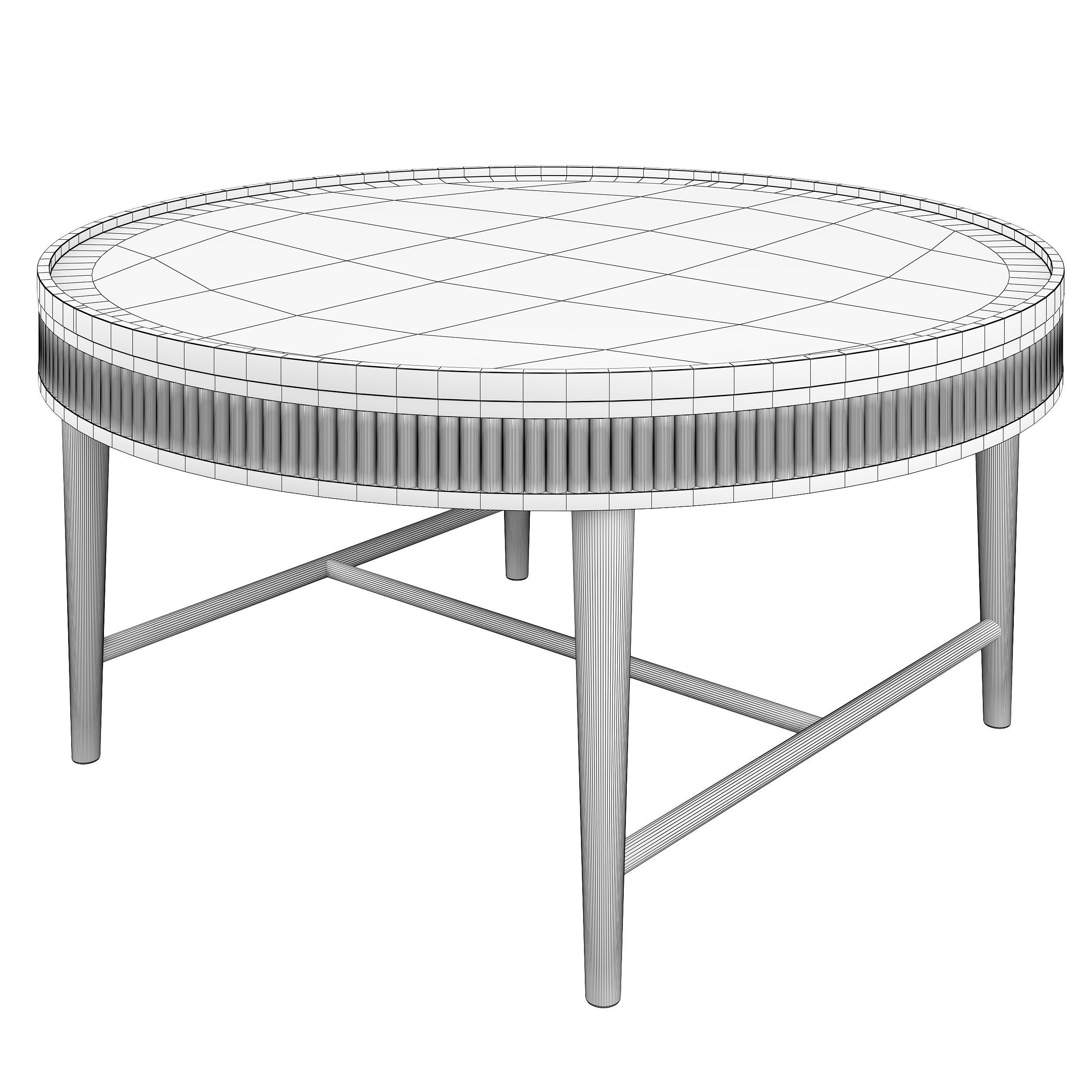 Kam Ce Kam Mausam Coffee Table by Jehanara Knowles 3D model_2