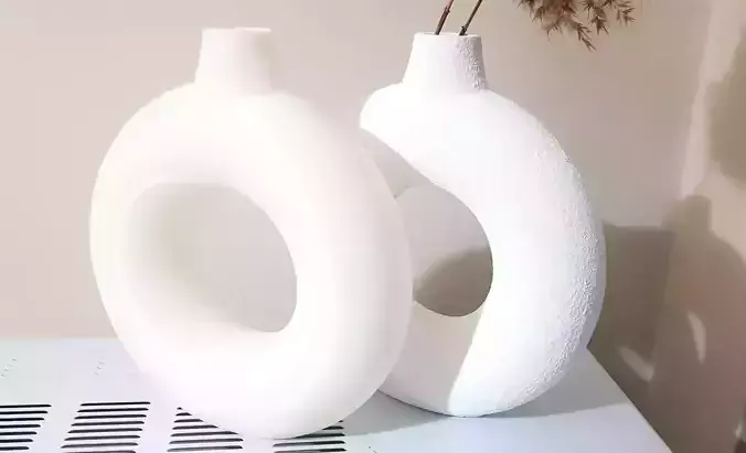 HM Home Donut Vase