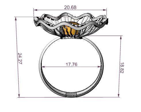 Fusion ring 3D print model_7