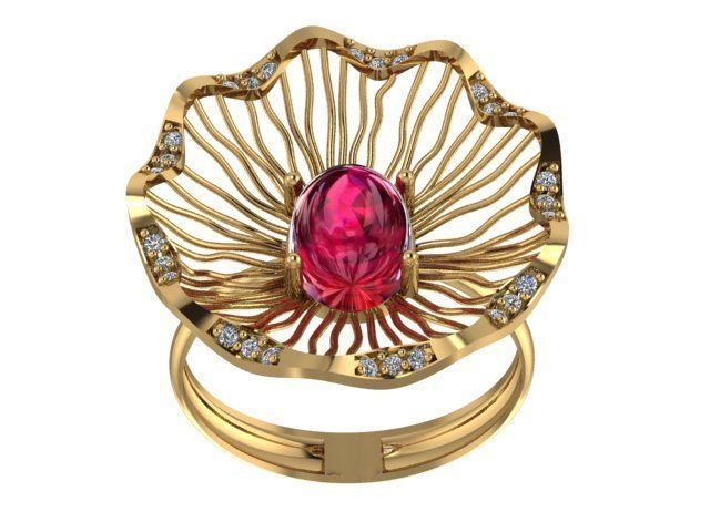 Fusion ring 3D print model_1